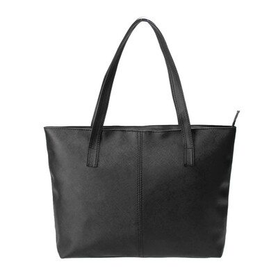 

Fashion Women Korean Handbag PU Leather Shoulder Bag Shopping Bag
