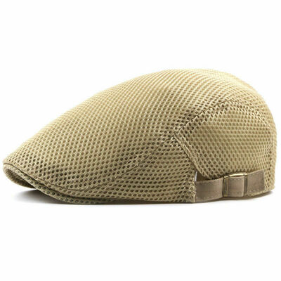 

Summer Men Newsboy Ivy Gatsby Cap Hat Mesh Cabbie Golf Driving Sun Flat Beret