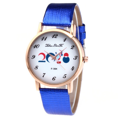 

〖Follure〗Women Fashion Leather Band Analog Quartz Round Wrist Watch Watches
