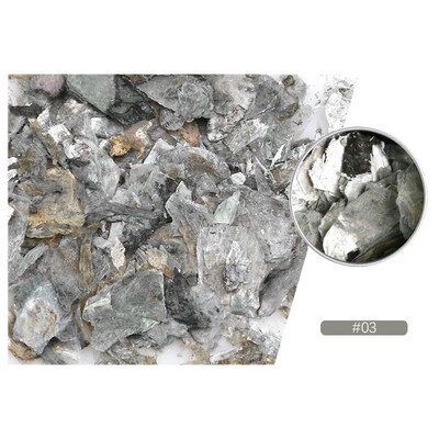 

Toponeto Nail Rock Slice Mica Slice Shell Slice Thin Fragment Mix Piece Nail Ornament