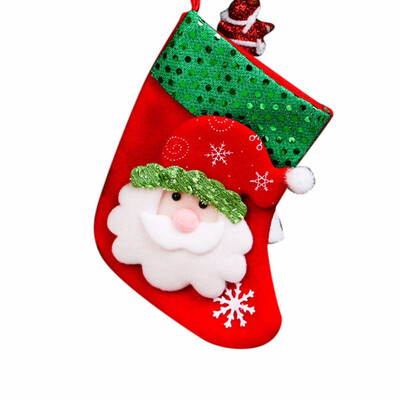 

Gobestart Fashion Christmas Stockings Gift Bag Christmas Tree Decoration Supplies