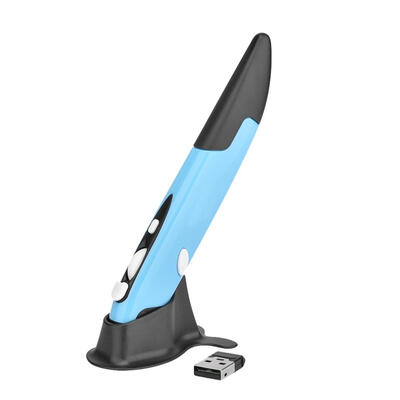 

Wireless 24GHz USB Optical Pen Mouse Adjustable 1600DPI 4 Keys Mice for PC