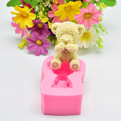 

Greensen 3D DIY Cute Bear Cooking Baking Chocolate Cookie Soap Silicone Mold Decorating Cake Silicone Cake Mold DIY Bear Mold