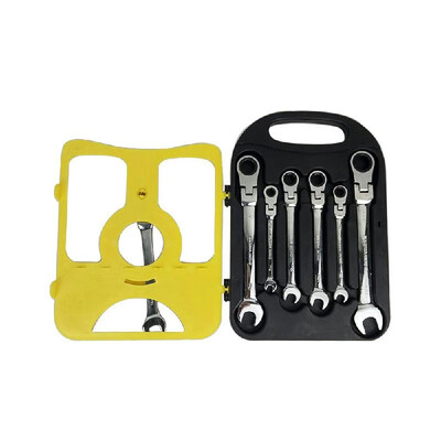 

7Pcs Multi-Function Wrench Tool Set Dual-Use Ratchet Wrench Set Mechanical Fast Repair Spanners