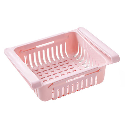 

Home Refrigerator Food Fruit Slide Storage Box Basket Organizer Kitchen Gadget