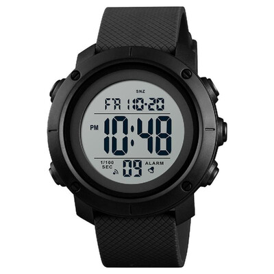 

SKMEI 1426 Digital Movement Men Watch 5ATM Waterproof EL Backlight Outdoor Sports Wrist Watch Week Month 1224-Hours Alarm Countdo