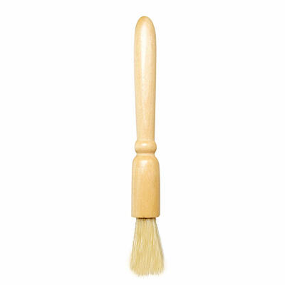

Wood Handle Natural Bristles Coffee Grinder Maker Machine Cleaning Brush