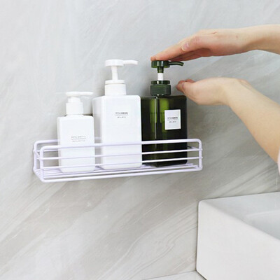 

Toponeto Wall-Mounted Bathroom Storage Rack Home Finishing Rack Storage Rack