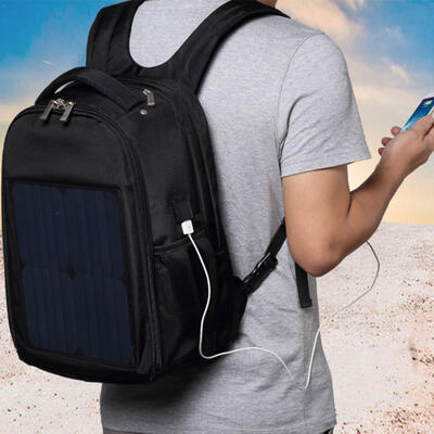 

Greensen Universal Laptop Tablet Backpack Solar USB Charging Port College School Bookbag