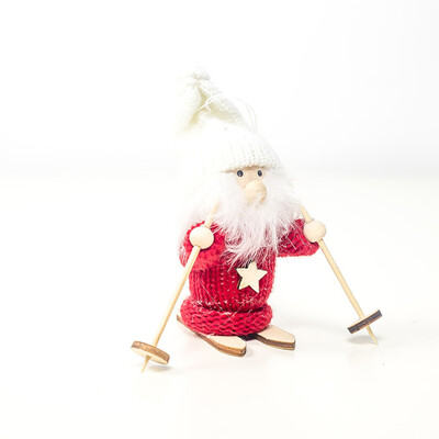 

Christmas Cute Girl Ski Doll Ornaments Christmas Tree Decorations Hanging Pendant Home Party Decor