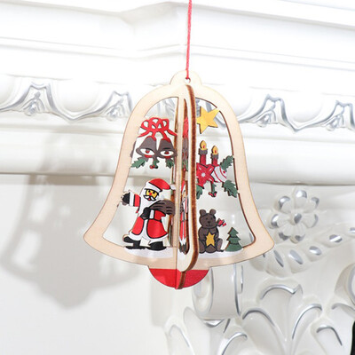 

Tailored Christmas Decorations Wooden Christmas Tree Pendant Christmas Gift