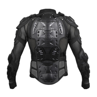 

Toponeto Motorcycle Full Body Armor Jacket Motocross Racing Spine Chest Protecto Coat