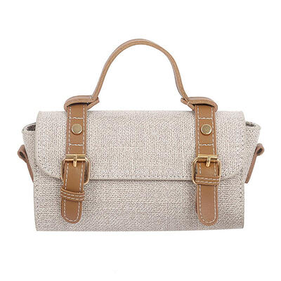 

Fashion Women Canvas Clutch Crossbody Bags Weave Handbags Shoulder Bag Gift
