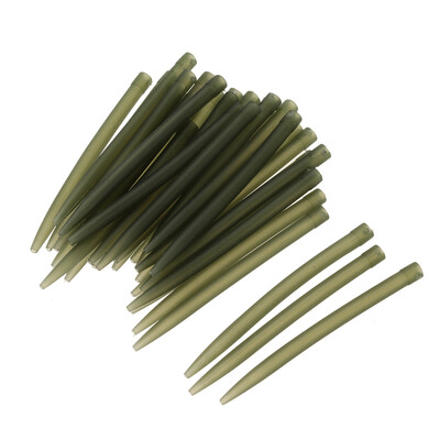 

100pcs 38mm Anti Tangle Rubber Sleeves Connect with Fishing Hook Carp Coarse Fishing Accessories