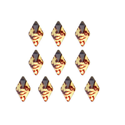 

10pcs 3D Leopard Print Nail Art Rhinestones Rivets ​DIY Manicure Studs Char