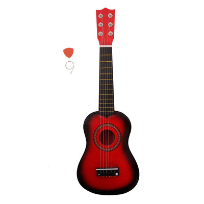 

Ktaxon Beginer 21" 6-String Acoustic Guitar w Guitar Pick Extra Guitar String Children Kids Toy