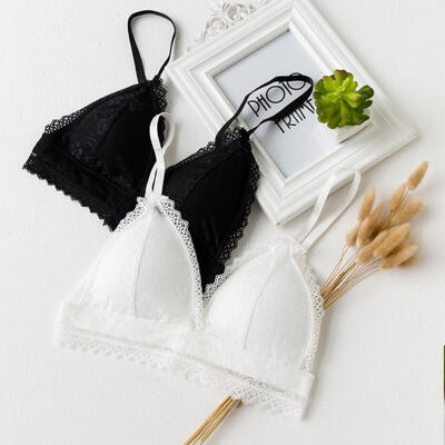 

Women Push-up lace Triangle floral Brassiere Bra Lingerie Strap Underwear