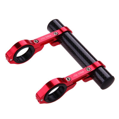 

Bicycle Light Holder Carbon Fiber Bike Handlebar Extender Mount Bracket Sta