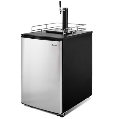 

61 cu ft Beer Dispenser Beer Cooler with Single-tap