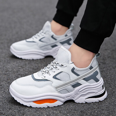 

Thick-soled mesh shoes ins super fire old shoes sports shoes noodle trend mens shoes