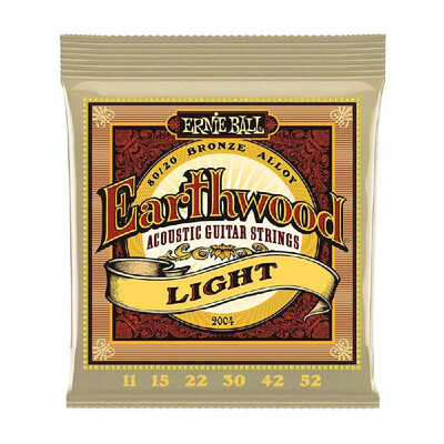 

Ernie Ball 2006 Earthwood Extra Light Acoustic Guitar Strings 10-50 Musical Instrument Parts