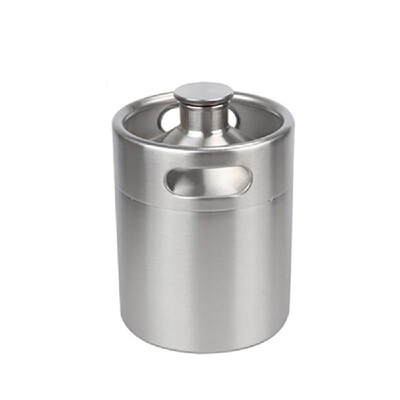 

Handmade Mini Barrel Portable Bottle Family Stainless Steel Alcohol Home Purifying Brewed Fruit Wine Beer Making Tool Fermentation