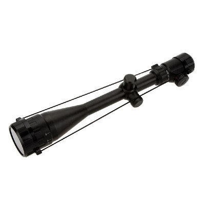 

6-24X50 Adjustable Red Green Dot Illuminated Tactical Riflescope Reticle Sight Scope for Shotgun Rifle Hunting