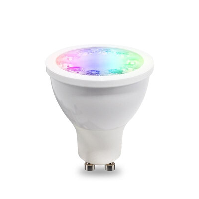 

GLEDOPTO AC100-240V 5W RGBWhite&Warm White Intelligent BulbZigbee Version GU10 Base Socket Holder Supported Smart Phone App Con