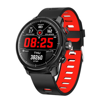 

L5 IP68 Waterproof Dynamic Heart Rate Monitor Pedometer Sports Smart Watch