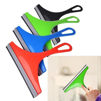 

1Pc Glass Window Wiper Soap Cleaner Squeegee Home Shower Bathroom Mirror Car Blade