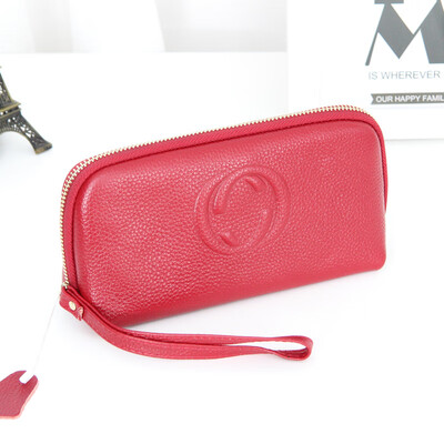 

2019 new fashion leather ladies clutch bag clutch bag Europe&the United States trend female models leather handbags batch