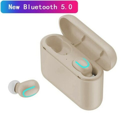 

bluetooth 50 Headset TWS Wireless Earphones Twins Earbuds 5D Stereo Headphones