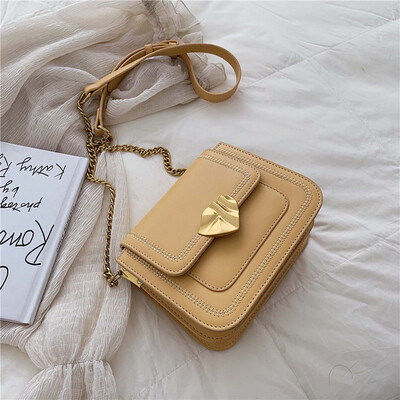 

Summer ins super fire bag female 2019 new Korean version of the fashion texture wild chain shoulder slung small square bag