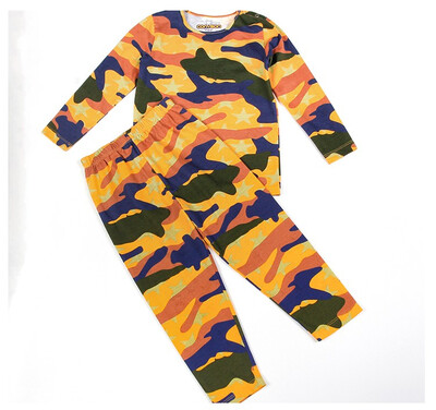 

CONYSON Childrens Long Sleeve Camouflage Home Service Set 4895