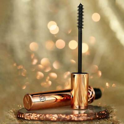 

Small Gold Tube 4D Long Roll Waterproof And Sweat Proof Not Easy Halo Dyeing Mascara Easy To Apply Eyes Lasting Makeup Cosmetic