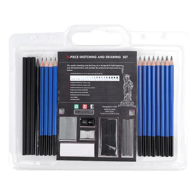 

Greensen 26PCS Office Student Writing Painting Wooden Handle HB Pencil Drawing Set