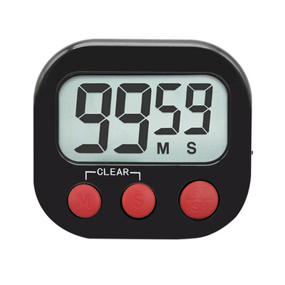 

Large LCD Display Magnet Back Stand Loud Alarm Digital Kitchen Timer for Cooking Baking Sports Tools