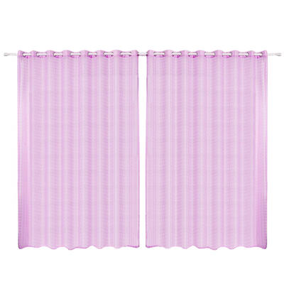 

Gezitelilun Window Screens Transparent Curtains Punch Style for Living Room