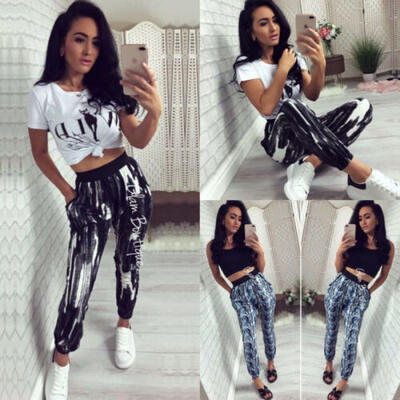 

Leopard Women Pants Slim Trousers Skinny Fashion Pants High Waist Pants