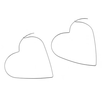 

New Large Triangle Pendant Earring Exaggerated Geometric Statement Earrings for Women Gold Silver Fashion Jewelry Birthday Gift