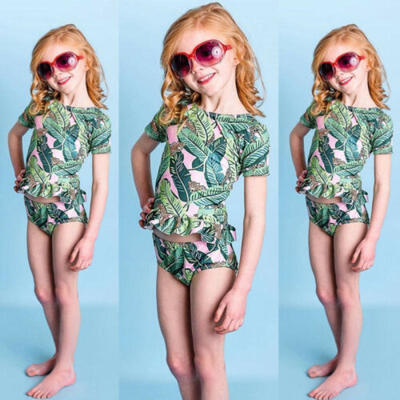 

Newborn Kid Baby Girl Toddler Summer Tops T-shirt Shorts 2Pcs Outfits Clothes