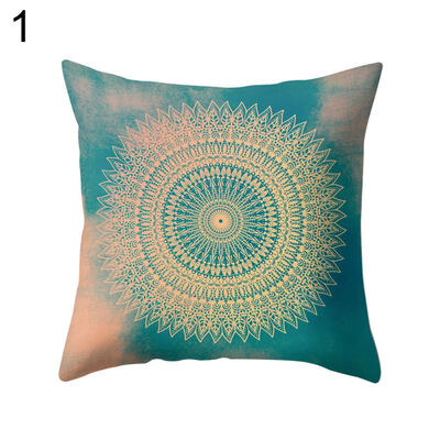 

Mandala Love Heart Throw Pillow Case Cushion Cover Sofa Bed Car Office Decor