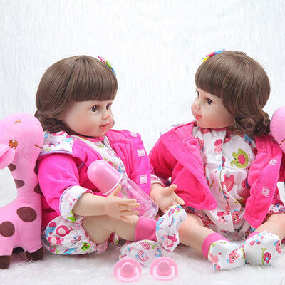 

24inch Reborn Baby Silicone Vinyl Dolls Handmade Realistic Lovely Baby Gift