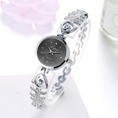 

New lvpai brand quartz bracelet watch diamond dress womens alloy gold watch fashion womens fashion watch