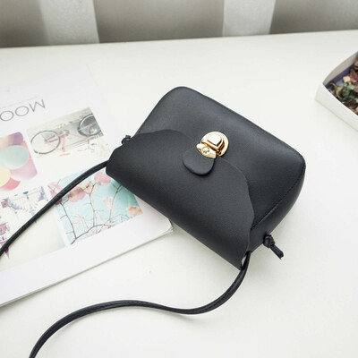 

Tailored Fashion Women Crossbody Bag Shoulder Bag Messenger Bag Phone Coin Bag Black