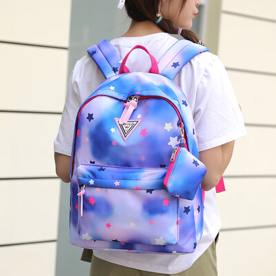 

Tailored Fashion Women Large-capacity Campus Personality Campus Bag Travel Backpack