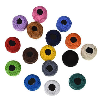 

16pcs DIY Craft Embroidery Thread Knitting Dyeing Line Sewing Accessories