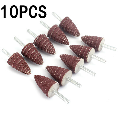 

10pcs 120＃Wheel Sanding Sandpaper Rotary Tool Abrasive For Metal Polishing