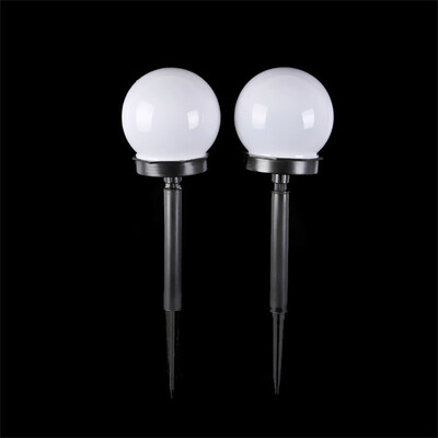 

〖Follure〗2Pcs LED Solar Power Outdoor Garden Path Yard Ball Light Lamp Lawn Road Patio CZ