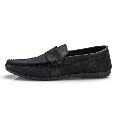 

2018 fashion canvas shoes England Korean version of a pedal lazy casual shoes wild social guy shoes men driving
